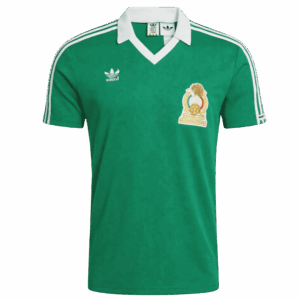 Retro Soccer Jersey Mexico Home World Cup 1986