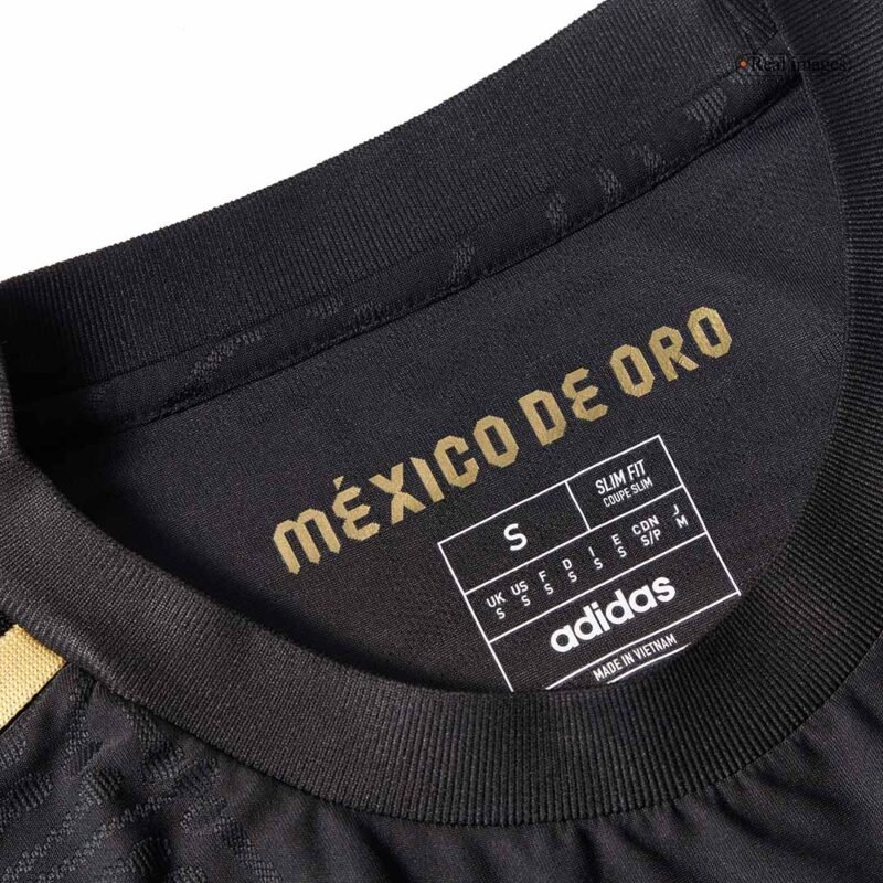 Mexico Third Away Long Sleeve Authentic Jerseys Kit 2025 - Gold Cup