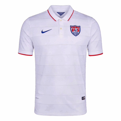 Retro Soccer Jersey USA Home 2014