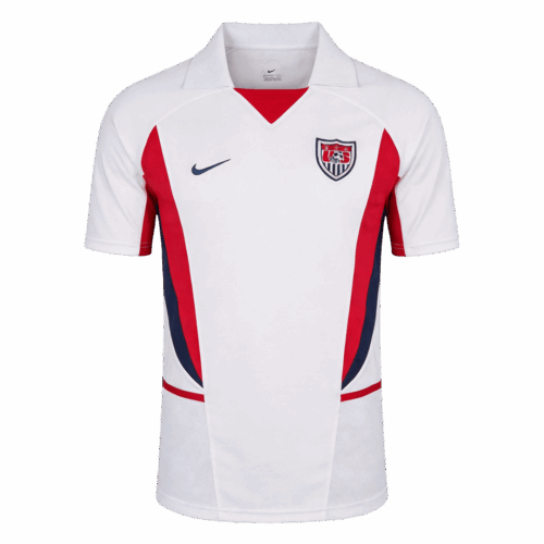Retro Soccer Jersey USA Home 2002