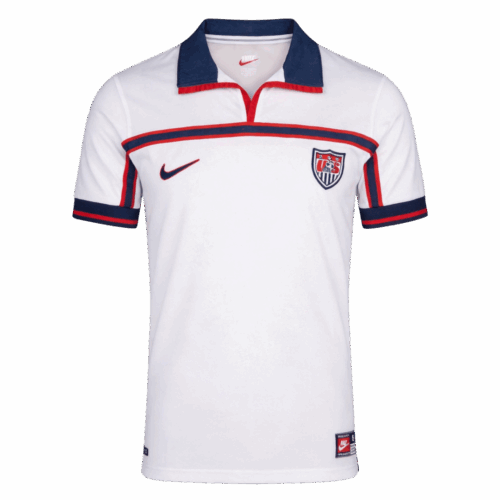 Retro Soccer Jersey USA Home World Cup 1998