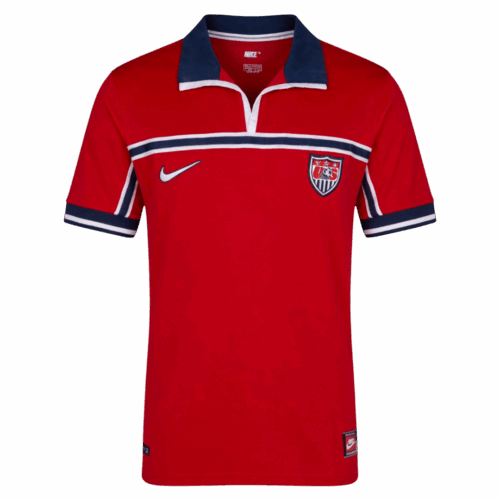 Retro Soccer Jersey USA Away World Cup 1998
