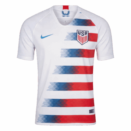 Retro Soccer Jersey USA Home World Cup 2018