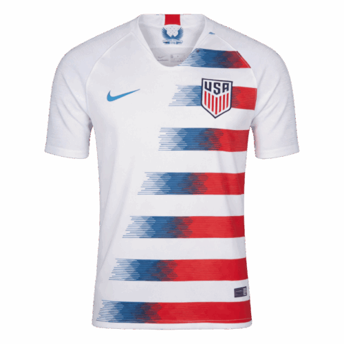 Retro Soccer Jersey USA Home World Cup 2018