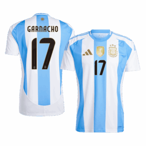 GARNACHO #17 Argentina Home Soccer Jersey