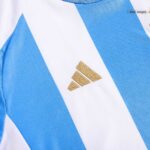Argentina Home Kids Soccer Jerseys Full Kit - Image 10