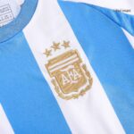 Argentina Home Kids Soccer Jerseys Full Kit - Image 9