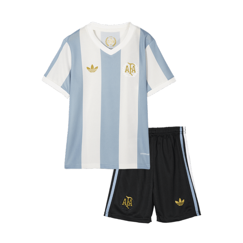 Argentina Kids Soccer Jerseys Kit 2024 - 50th Anniversary