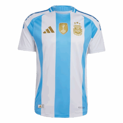 Argentina Home Authentic Soccer Jersey