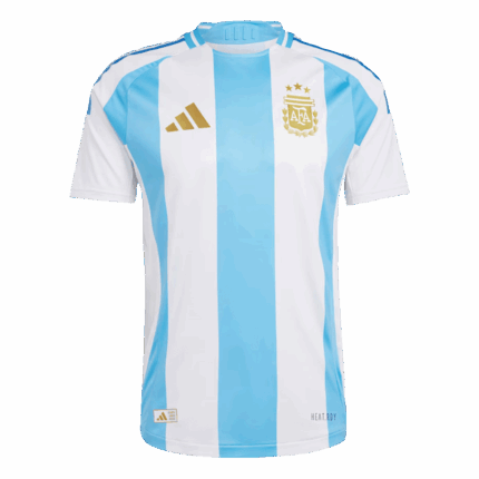 Argentina Home Authentic Soccer Jersey