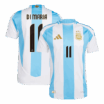 DI MARIA #11 Argentina Home Authentic Soccer Jersey