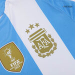 L.MARTÍNEZ #22 Argentina Home Authentic Soccer Jersey - Image 3
