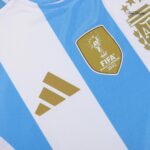 L.MARTÍNEZ #22 Argentina Home Authentic Soccer Jersey - Image 4