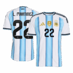 L.MARTINEZ #22 Argentina Home Player Version Jersey World Cup 2026