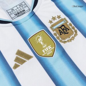 J.ALVAREZ #9 Argentina Home World Cup Kids Soccer Jerseys Kit 2026
