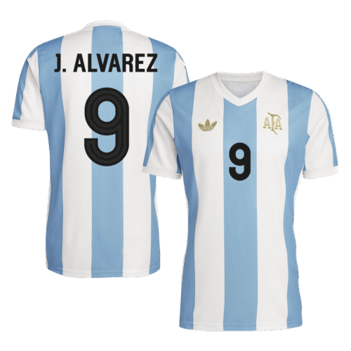 J.ALVAREZ #9 Argentina Soccer Jersey 2024 - 50th Anniversary