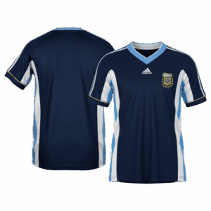 Retro Soccer Jersey Argentina Away 1998 - Image 3