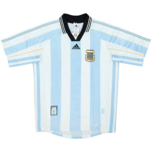 Retro Soccer Jersey Argentina Home World Cup 1998