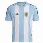 Retro Soccer Jersey Argentina Home World Cup 2002