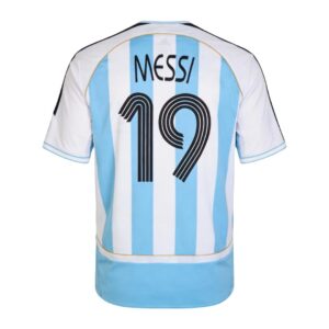 Retro MESSI #19 Argentina Home 2006 & MESSI #10 Argentina Home 2026