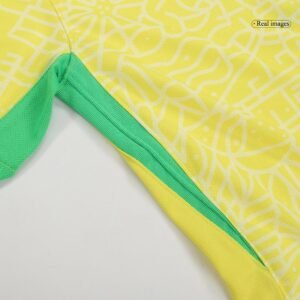 VINI JR. #7 Brazil Home Soccer Jersey Copa America 2024