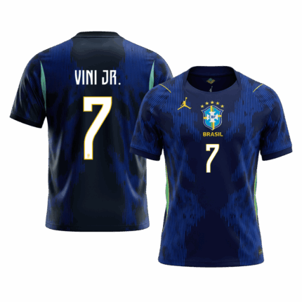 VINI JR. #7 Brazil Away Soccer Jersey World Cup 2026