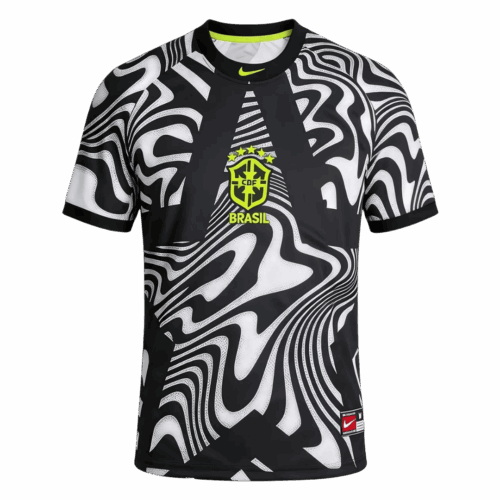 Brazil Hollywood Goalkeeper Jersey World Cup 2026 Black&White