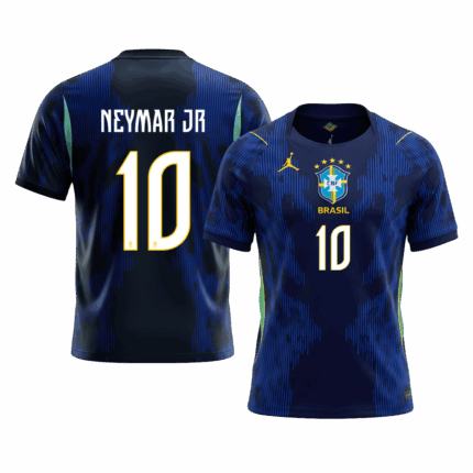 NEYMAR JR. #10 Brazil Away Soccer Jersey World Cup 2026