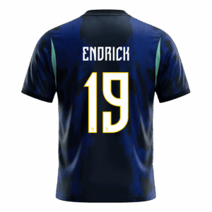 ENDRICK #19 Brazil Away Soccer Jersey World Cup 2026