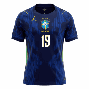 ENDRICK #19 Brazil Away Soccer Jersey World Cup 2026