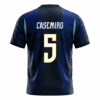 CASEMIRO #5 Brazil Away Soccer Jersey World Cup 2026