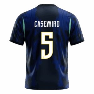 CASEMIRO #5 Brazil Away Soccer Jersey World Cup 2026
