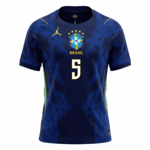 CASEMIRO #5 Brazil Away Soccer Jersey World Cup 2026