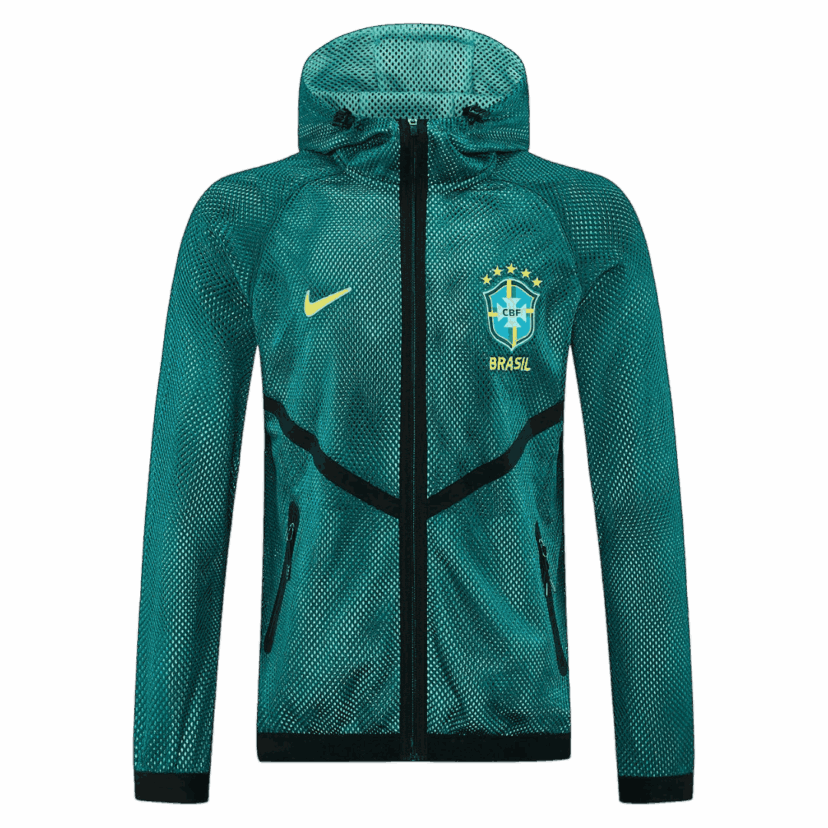 Brazil Hoodie Jacket 2026 - Green