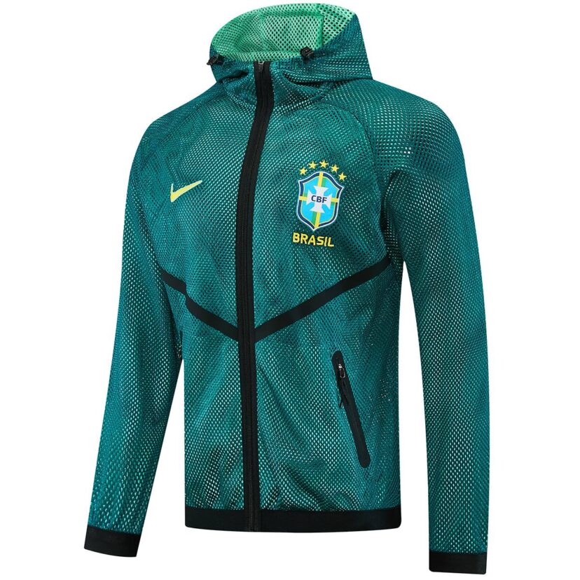 Brazil Hoodie Jacket 2026 - Green