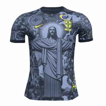 Brazil Jesus Special Authentic Soccer Jersey