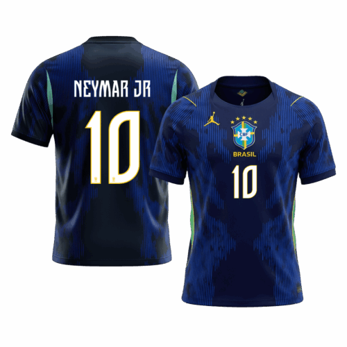 NEYMAR JR. #10 Brazil Away Player Version Jersey World Cup 2026