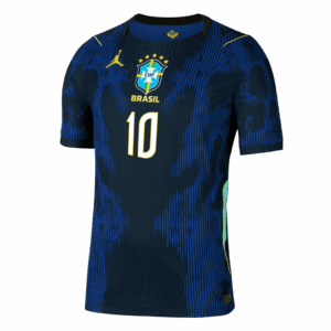 NEYMAR JR. #10 Brazil Away Player Version Jersey World Cup 2026