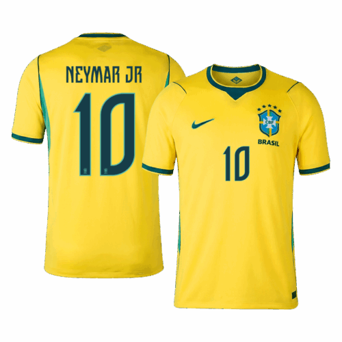 NEYMAR JR. #10 Brazil Home Player Version Jersey World Cup 2026