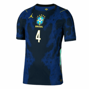 MARQUINHOS #4 Brazil Away Player Version Jersey World Cup 2026