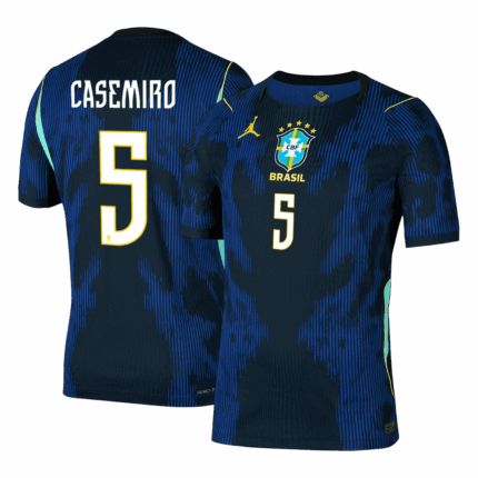 CASEMIRO #5 Brazil Away Player Version Jersey World Cup 2026