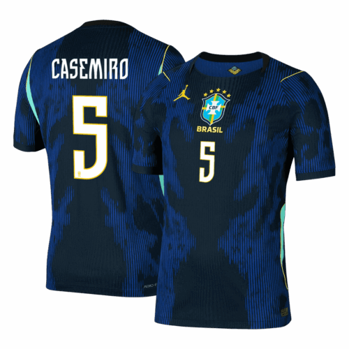 CASEMIRO #5 Brazil Away Player Version Jersey World Cup 2026