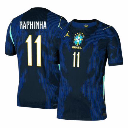 RAPHINHA #11 Brazil Away Player Version Jersey World Cup 2026
