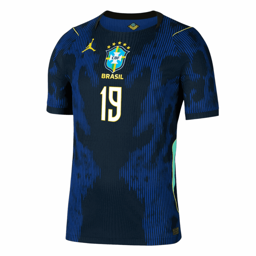 ENDRICK #19 Brazil Away Player Version Jersey World Cup 2026