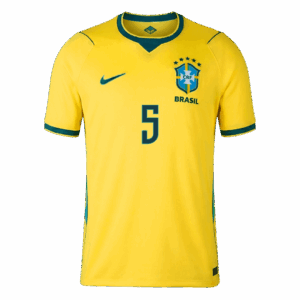 CASEMIRO #5 Brazil Home Soccer Jersey World Cup 2026