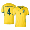 MARQUINHOS #4 Brazil Home Soccer Jersey World Cup 2026