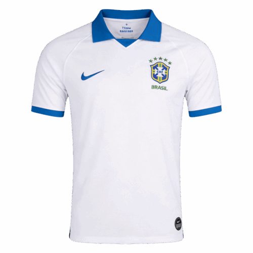 Retro Soccer Jersey Brazil Away 2019