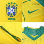 80257_5 Retro Soccer Jersey Brazil Home 2004