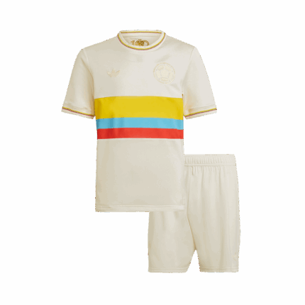 Colombia Kids Soccer Jerseys Kit - 100th Anniversary