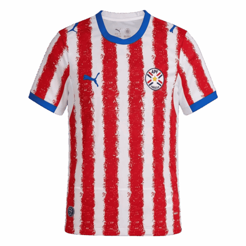 Paraguay Home Soccer Jersey World Cup 2026